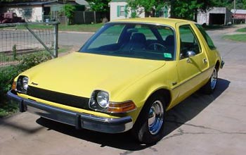 AMC Pacer Sedan Yellow 1976