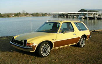 AMC Pacer Wagon Woody Yellow 258cui 1977