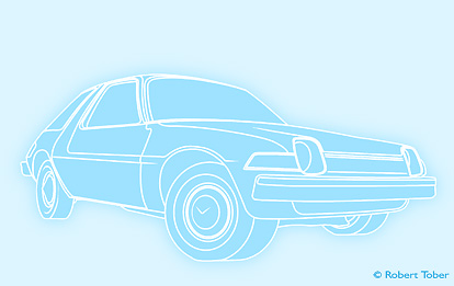 AMC Pacer Zeichnung von Robert Tober